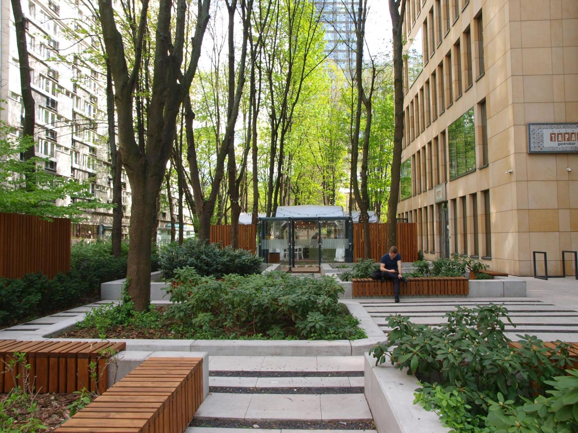 Apartament Rondo Onz Varsavia Esterno foto